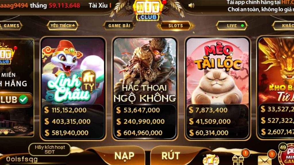 Khái quát về nổ hũ đổi thưởng Hitclub